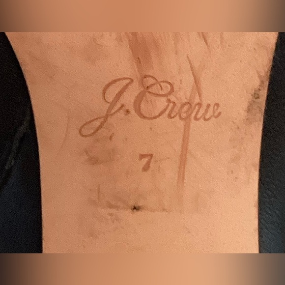 J. Crew Black Heeled Leather Upper & Leather Lined Ankle Boots - Picture 7 of 8